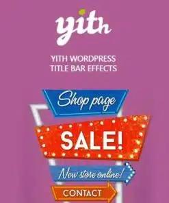 Yith wordpress title bar effects premium - EspacePlugins - Gpl plugins cheap