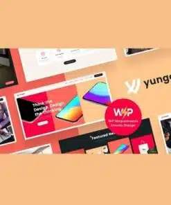 Yungen modern digital agency business wordpress theme - EspacePlugins - Gpl plugins cheap